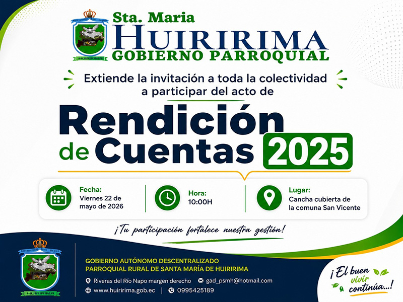 Rendición de Cuentas 2025